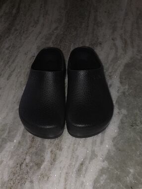 Birkenstock Black Slip-On EVA Mules
